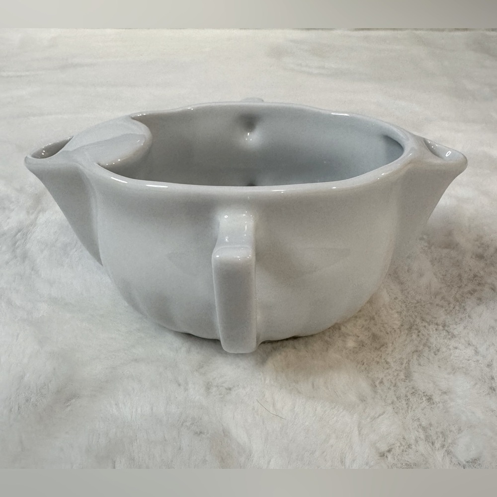 La Porcellana Bianca Pillivuyt France Ceramic Gravy/Fat Separator, White